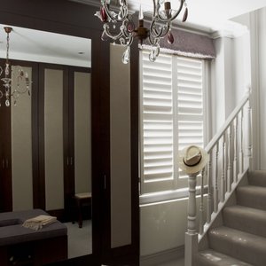 painted-hallway-shutters