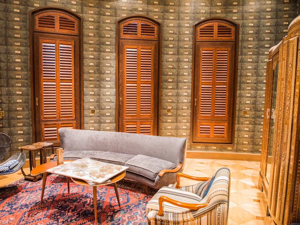 Villa in AlBidea Kuwait Wooden Shutter Interiors UK TNESC