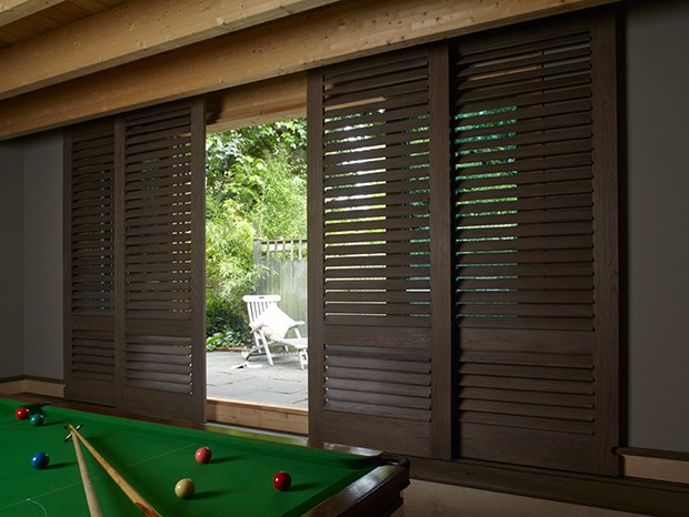 HIghline shutters look great in a games room