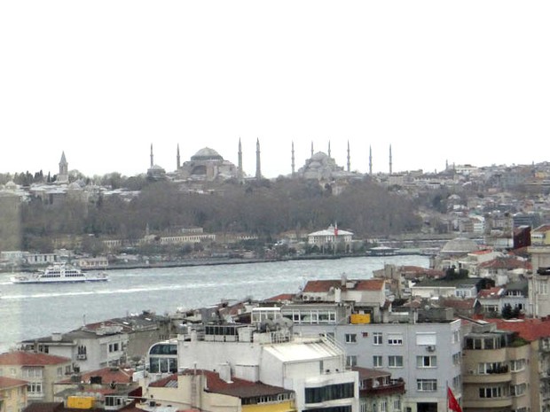 Istanbul, view from apartment