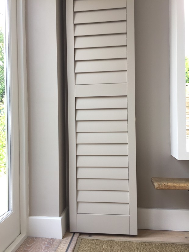 Colour matched shutters