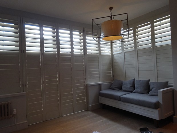 Manhattan painted shutters at Sopwell House