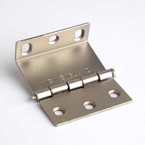 Tnesc Hinges Cranked Brushed Chrome