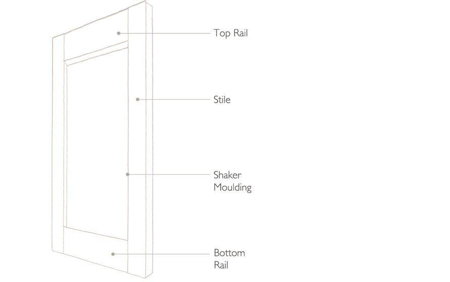 tnesc Solid shaker shutters technical drawing