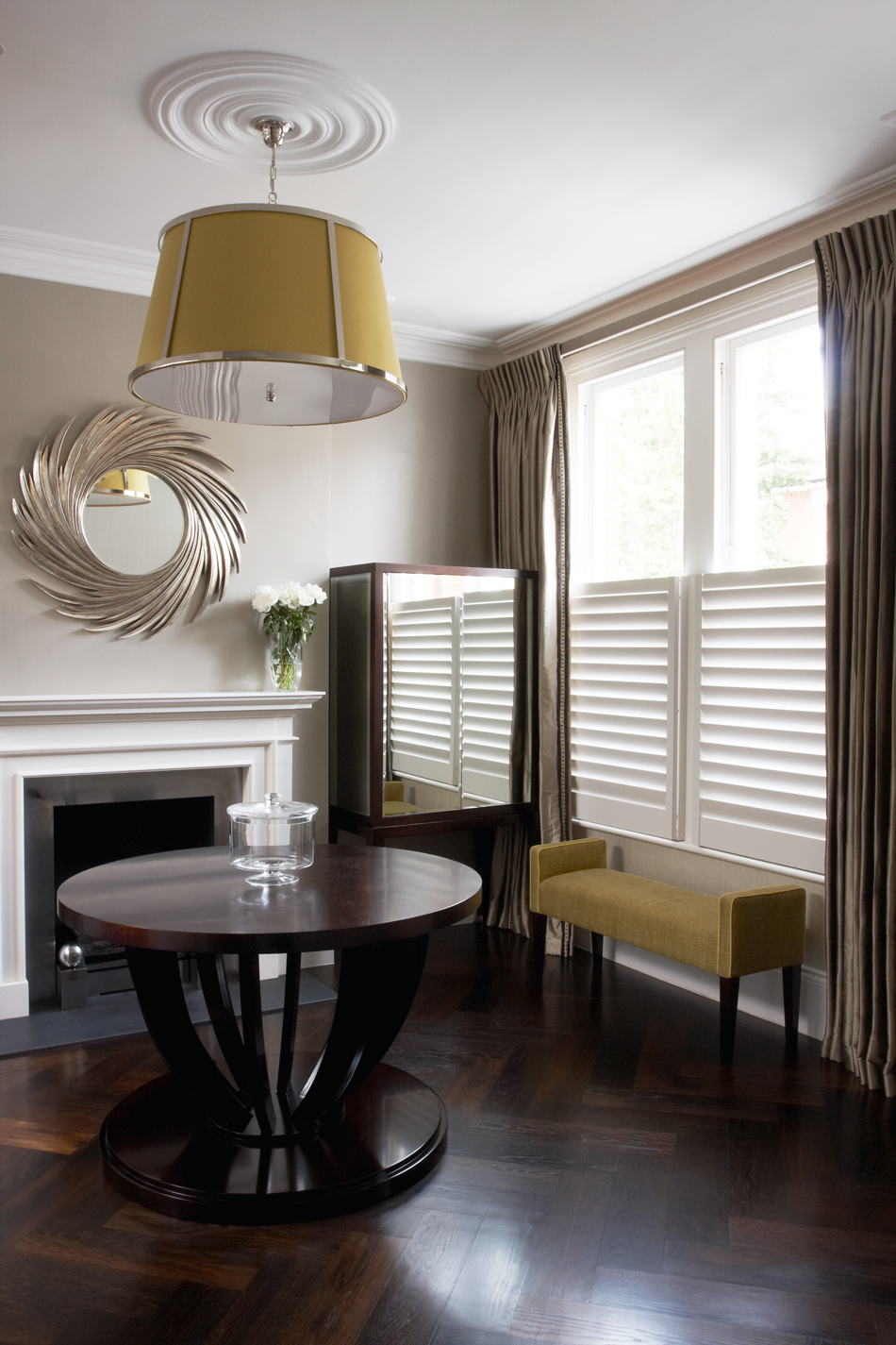 Half Plantation Shutters Caf  Style  Shutters TNESC London