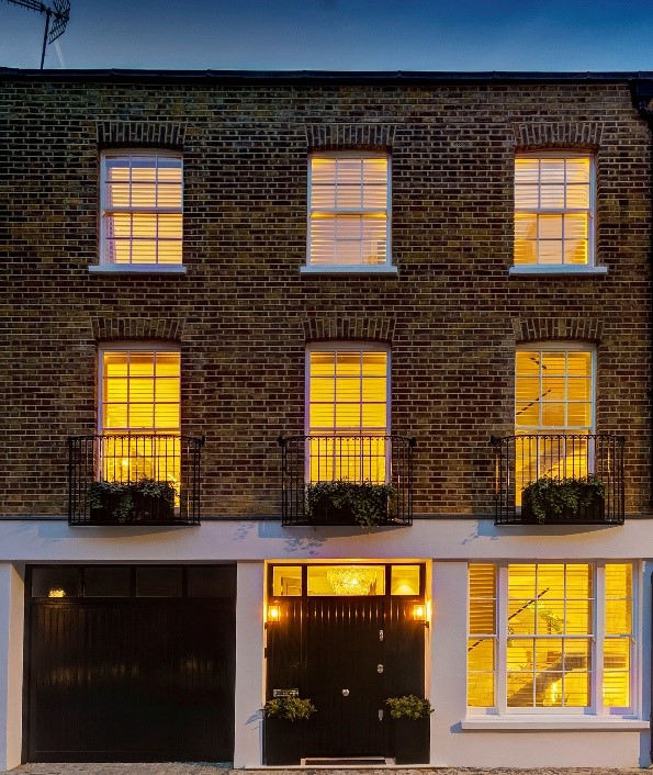 Wooden Shutters London Home